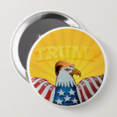 TRUMP! RONDE BUTTON 4,0 CM (Voorkant /achterkant)