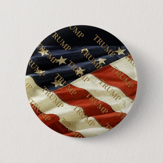 TRUMP RONDE BUTTON 5,7 CM (Voorkant)