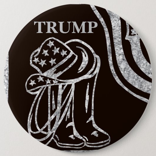 TRUMP RONDE BUTTON 6,0 CM (Voorkant)