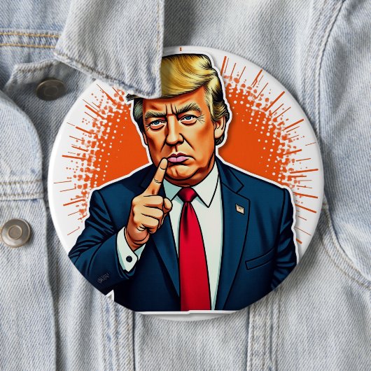 Trump Ronde Button 6,0 Cm (In situ)