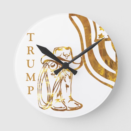 TRUMP RONDE KLOK (Voorkant)
