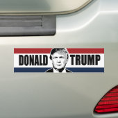 Trump Rood Wit en Blauw Bumper - PNG.nl Bumpersticker (Op auto)