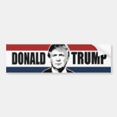 Trump Rood Wit en Blauw Bumper - PNG.nl Bumpersticker (Voorkant)