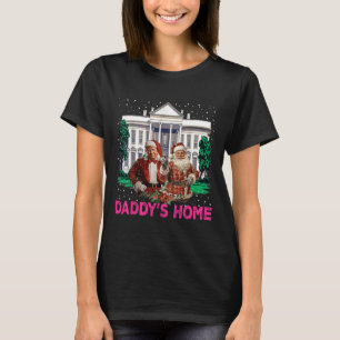 Trump Roze 2024 Neem Amerika terug Daddy's Home Ch T-shirt