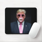 Trump Roze Bubble Gum President 47 VS Muismat (Met muis)