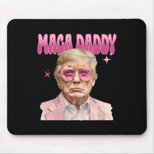 Trump Roze Sungles Maga Daddy Grappig Trump 2024 Muismat