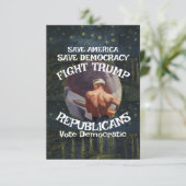 Trump RSVP Kaartje (Staand voorkant)