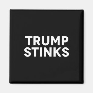 Trump ruikt stinkt magneet