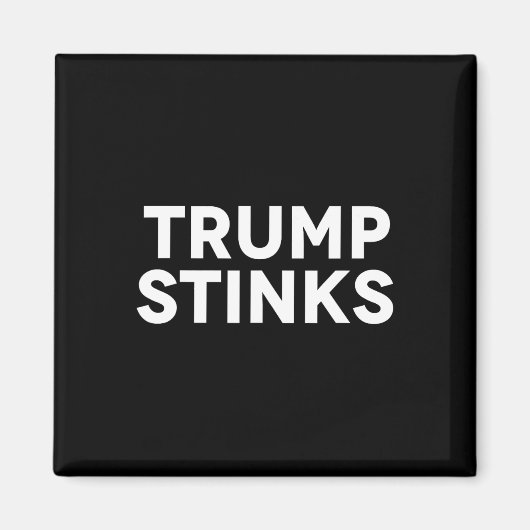 Trump ruikt stinkt magneet (Voorkant)