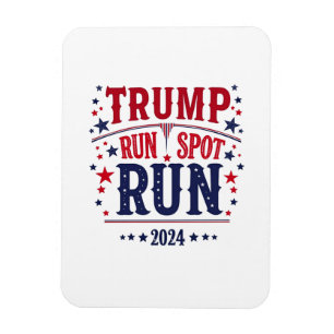 Trump Run Spot Run Grappige Verkiezingsdebat Magneet