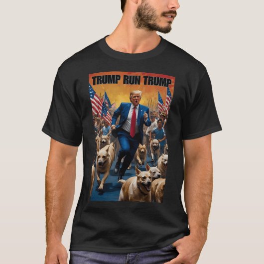 Trump Run Trump 06 T-shirt (Voorkant)