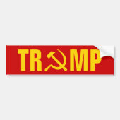 Trump - Rusland Bumpersticker (Voorkant)