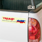 Trump. Rusland weer geweldig maken!" Bumpersticker (Op Truck)