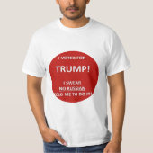 Trump Russian Hacker Shirt (Voorkant)