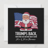 Trump’s Back: Kerstmis is weer geweldig geworden Kaart (Voorkant)