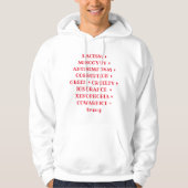 trump salad hoodie (Voorkant)