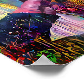 Trump Salute - New Orleans Style - Poster (Hoek)