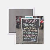 TRUMP SANDWICH MAGNEET (Voorkant / Achterkant)