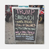 TRUMP SANDWICH MAGNEET (Voorkant)
