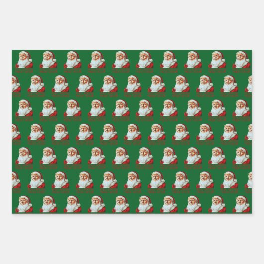 Trump Santa Claus | Maak kerst weer geweldig Inpakpapier Vel (Voorkant 2)