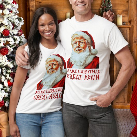 Trump Santa Claus | Maak kerst weer geweldig T-shirt