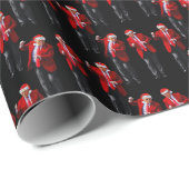 Trump Santa Hat Dance Kerstmis | Trump Dance Gift Cadeaupapier (Rol Hoek)