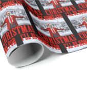 Trump Santa Hat | Ik zal thuis zijn voor Kerstmis Cadeaupapier (Rol Hoek)