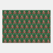 Trump Santa Hat | Maak kerst weer geweldig Inpakpapier Vel (Voorkant 3)