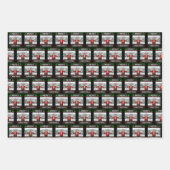 Trump Santa Hat | Trump Merry Christmas Ugly Xmas  Inpakpapier Vel (Voorkant)