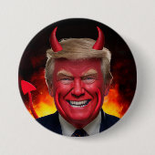 Trump Satan Button (Voorkant)