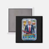Trump Satire overleefde recessie Box Set Action Fi Magneet (Voorkant / Achterkant)