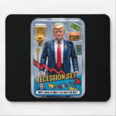 Trump Satire overleefde recessie Box Set Action Fi Muismat (Voorkant)