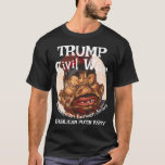Trump Scam 1 2 3 4 5 6 7 8 9 10 11 12 13 14 15 16 T-shirt<br><div class="desc">PrimAlaska Apparel.</div>