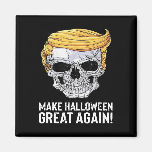 Trump Schedel Halloween, Maak Halloween Groot Opni Magneet