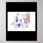 Trump schoot op 2024 poster (Voorkant)