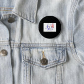 Trump schoot op 2024 ronde button 5,7 cm (In situ)