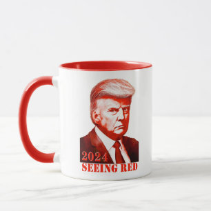 Trump Seing Red Unofficial Mok Shot Trump 2024