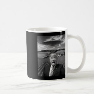 Trump Selfie Met Alien Ufo Grappige Trump Cadeaus  Koffiemok
