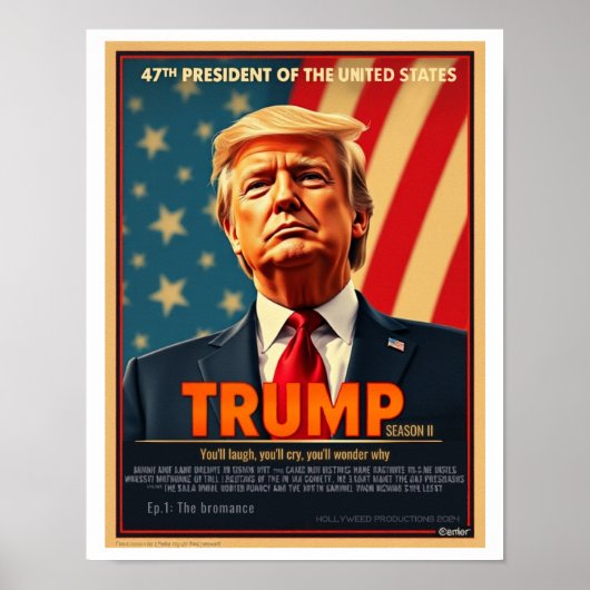 Trump serie seizoen 2 aflevering 1 bromance fun co poster (Voorkant)