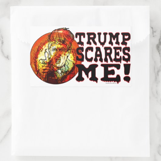 Trump Shelps Me 2016 Rechthoekige Sticker (Tas)