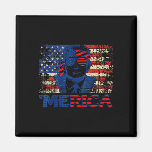 Trump Shirten 4 juli Trump Amerikaanse FLA Magneet