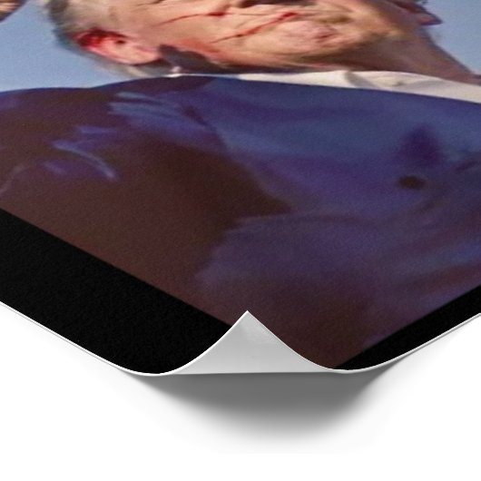 Trump Shot 2024 Poster (Hoek)