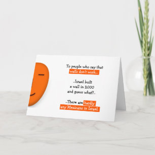 Trump Shutdown The Wall Mexicans and Israel Humor Kaart