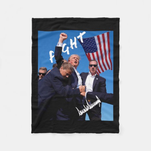 Trump Signature Edition Fleece Deken (Voorkant)