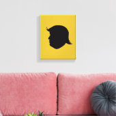 TRUMP SILHOUETTE CANVAS AFDRUK (Insitu (Woonkamer))