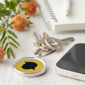 TRUMP SILHOUETTE SLEUTELHANGER (Zijkant)