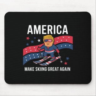 Trump Ski USA - Kerst maakt skiën weer geweldig Muismat