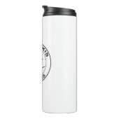 Trump Skiët in Jeans Thermosbeker (Geroteerd rechts)