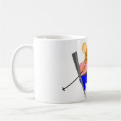 Trump Skis bij joodse dieren Koffiemok (Links)