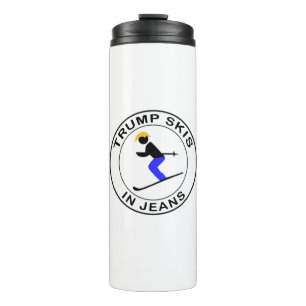 Trump Skis bij joodse dieren Thermosbeker